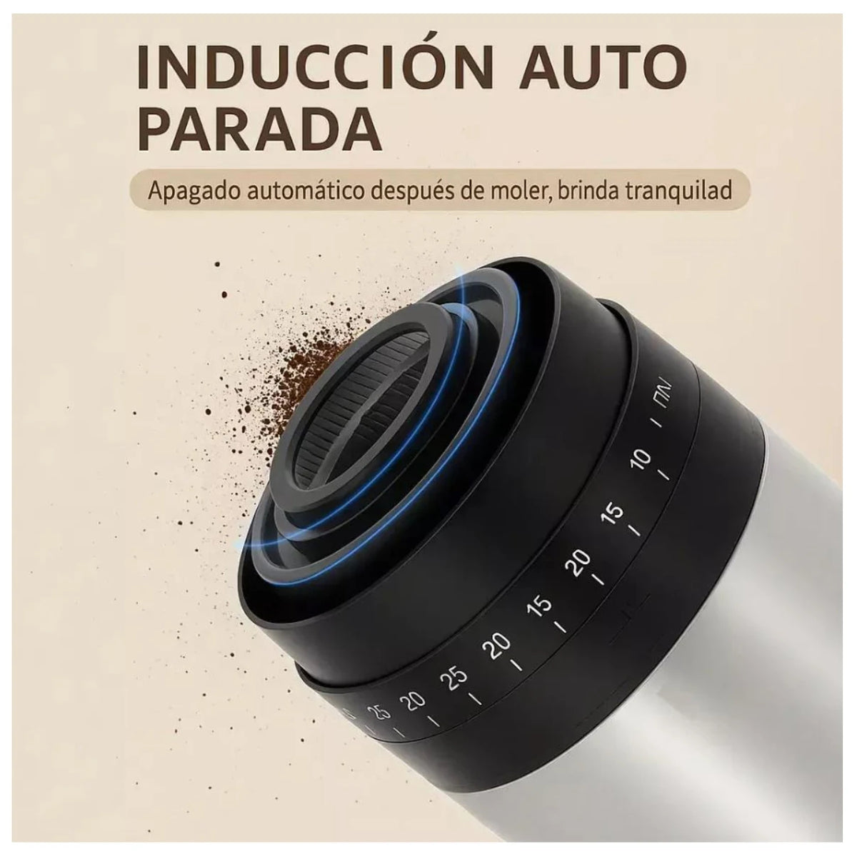 GrinderCoffe Molino especial,  para café especial. Usala en cualquier lugar.
